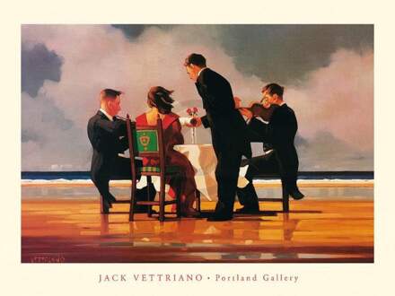 Jack Vettriano - Elegy For The Dead Admiral Kunstdruk 80x60cm