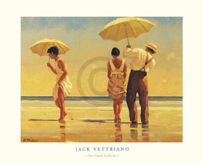 Jack Vettriano - Mad Dogs Kunstdruk 80x60cm