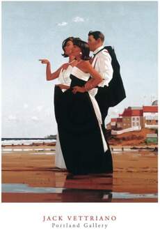 Jack Vettriano - The Missing Man Ii Kunstdruk 40x50cm