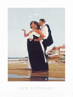 Jack Vettriano - The Missing Man Ii Kunstdruk 60x80cm