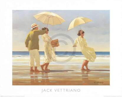 Jack Vettriano - The Picnic Party Kunstdruk 50x40cm