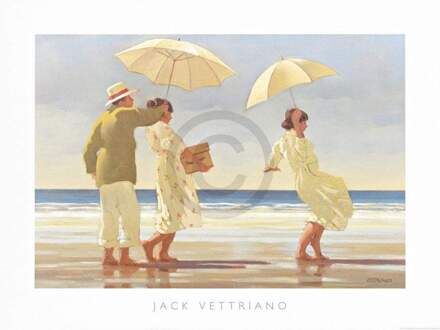 Jack Vettriano - The Picnic Party Kunstdruk 80x60cm