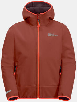 Jack Wolfskin Actamic Softshell Jas Junior Oranje - 164