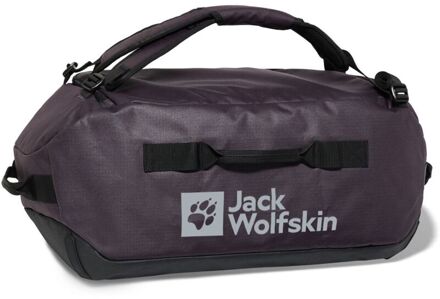Jack Wolfskin All-In Duffle 45 midnight plum weekendtas Paars - H 52 x B 25 x D 22 cm