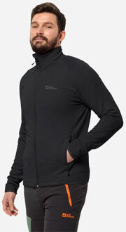 Jack Wolfskin Baiselberg FZ Fleecevest Zwart - M