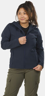 Jack Wolfskin Bornberg Softshell Jas Blauw - XL