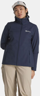 Jack Wolfskin Bornberg Softshell Jas Blauw