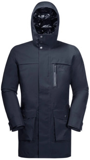 Jack Wolfskin Cold Bay Outdoorjas Heren - Night Blue - Maat XXL