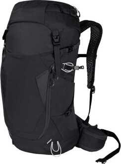 Jack Wolfskin Crosstrail 28 Lt black rugzak Zwart - H 62 x B 28 x D 29 cm