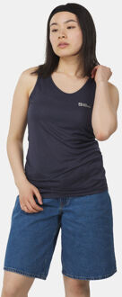 Jack Wolfskin Crosstrail Tank Top Dames Blauw - L