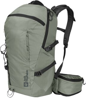 Jack Wolfskin Cyrox Shape 25 S-L mint leaf rugzak Groen - H 52 x B 28 x D 26 cm