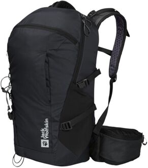 Jack Wolfskin Cyrox Shape 25 S-L phantom rugzak Zwart - H 52 x B 28 x D 26 cm
