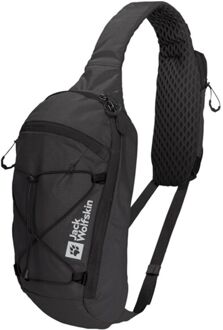 Jack Wolfskin Cyrox sling bag phantom damestas Zwart - H 39 x B 19 x D 16 cm