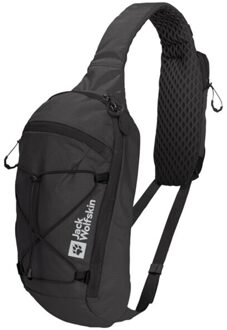 Jack Wolfskin Cyrox Sling phantom backpack Zwart - H 39 x B 19 x D 16