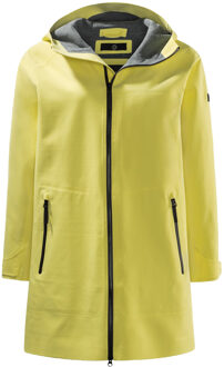 Jack Wolfskin De Storm Shell Dames Gele Jas Geel