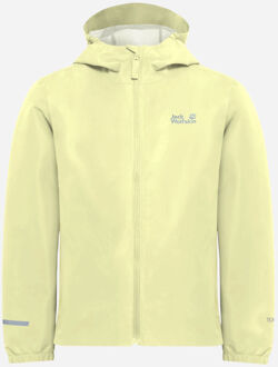 Jack Wolfskin Flaze Jacket K Hardshell Jas Junior Geel - 140