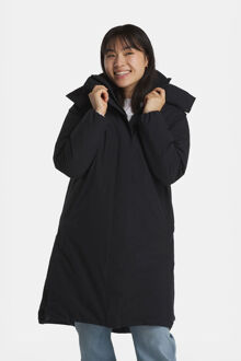 Jack Wolfskin Frost Haven Coat Parka Dames Zwart - L