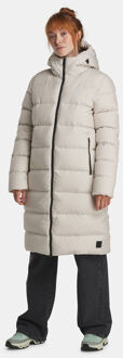 Jack Wolfskin Frozen Palace Coat Donsparka Dames Bruin - L