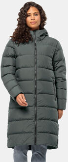 Jack Wolfskin Frozen Palace Coat Jas Dames Groen - L