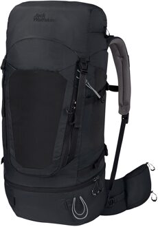 Jack Wolfskin Highland Trail 55+5 Men phantom backpack Zwart - H 76 x B 35 x D 29