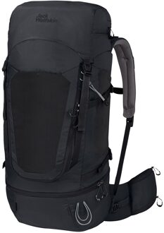 Jack Wolfskin Highland Trail 55+5 Men phantom backpack Zwart - H 76 x B 35 x D 29