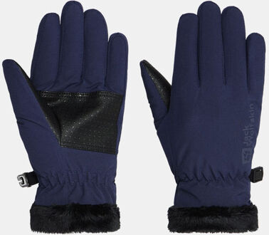 Jack Wolfskin Highloft Glove Handschoen Junior Blauw - 128