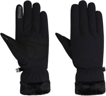 Jack Wolfskin Highloft Glove Women Handschoen Dames Zwart - M