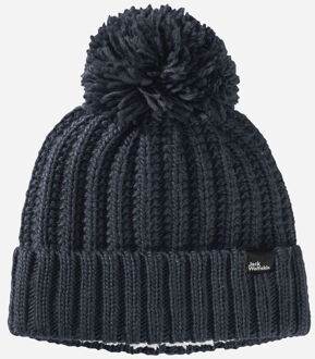 Jack Wolfskin Highloft Knit Beanie Muts Dames Blauw - S