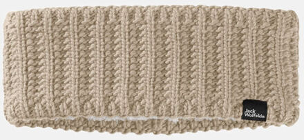 Jack Wolfskin Highloft Knit Hoofdband Dames Bruin - S