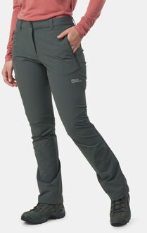 Jack Wolfskin Holdsteig Outdoorbroek Dames Groen - 42 Regular