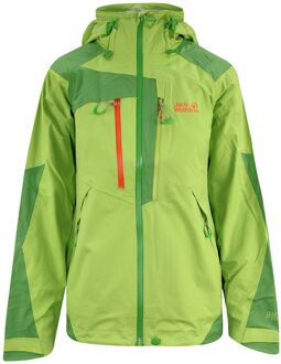 Jack Wolfskin Hyproof Alpine Trek Dames Groen Jasje