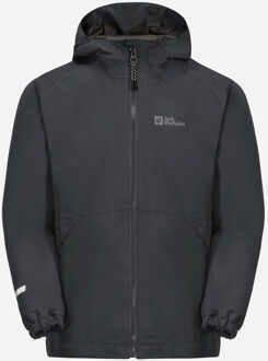Jack Wolfskin Iceland 3-In-1 Jas Junior Grijs - 128