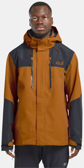 Jack Wolfskin Jasper 2L Hardshell Jas Bruin - S