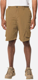 Jack Wolfskin Kalahari Cargo Short Heren bruin - 48