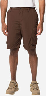 Jack Wolfskin Kalahari Cargo Shorts Korte Broek Rood - 48