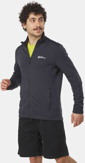 Jack Wolfskin Kolbenberg FZ M Fleecevest Grijs - S