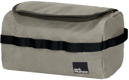 Jack Wolfskin Konya Washbag stone toilettas Beige - H 14 x B 26 x D 18 cm
