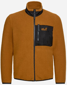 Jack Wolfskin Lite Curl Fleecevest Junior Oranje - 140