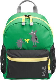 Jack Wolfskin Little Scout 10 mystic green schooltas kind Groen - H 29 x B 23 x D 21 cm