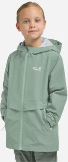 Jack Wolfskin Malima Regenjas Junior Groen - 140