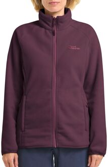 Jack Wolfskin Moonrise FZ Fleecevest Dames Paars - L