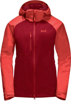 Jack Wolfskin Mount Emin damesjack Rood