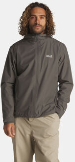 Jack Wolfskin Outrovert 2L Regenjas Grijs - XL