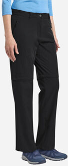 Jack Wolfskin Pico Trail Zip Off Afritsbroek Dames Zwart - 40 Regular