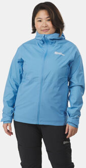 Jack Wolfskin Prelight 2.5L LT Hardshell Jas Dames Blauw - S