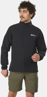 Jack Wolfskin Prelight Stride Softshell Jas Zwart - XL