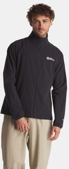 Jack Wolfskin Prelight Stride Softshell Jas Zwart