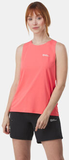Jack Wolfskin Prelight Stride Tank Top Dames Roze - L