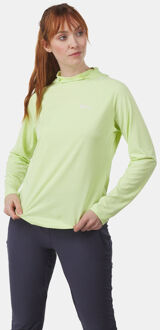 Jack Wolfskin Prelight Swift Hoody Dames Groen - XL