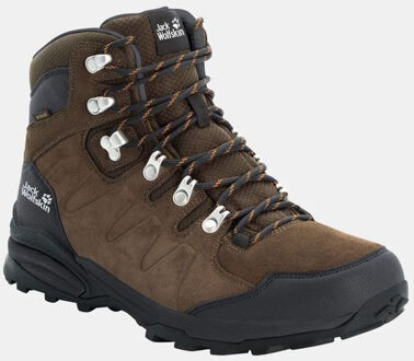 Jack Wolfskin Refugio Texapore Mid Wandelschoen Bruin - 10